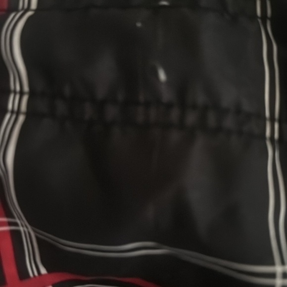 OP Swim Trunks Size Small 28-30 Black and Red with Pockets - Picture 3 of 3
